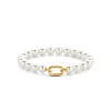 Ti Sento Bracelet - 23036YP Argent Doré Perles Synthétiques | Femme Bracelet