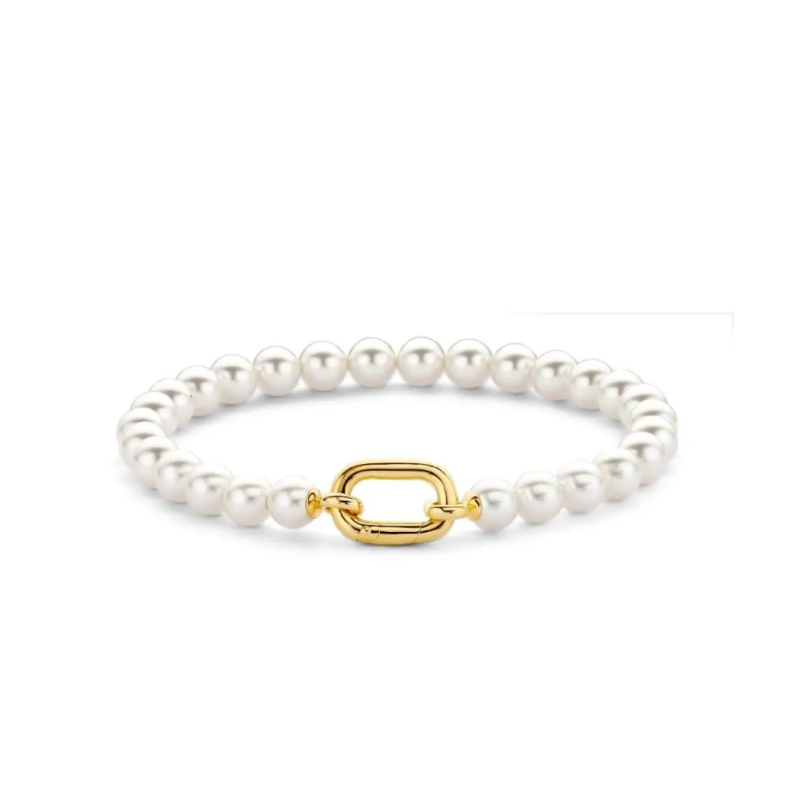 Ti Sento Bracelet - 23037YP Argent Doré Perles Synthétiques | Femme Bracelet