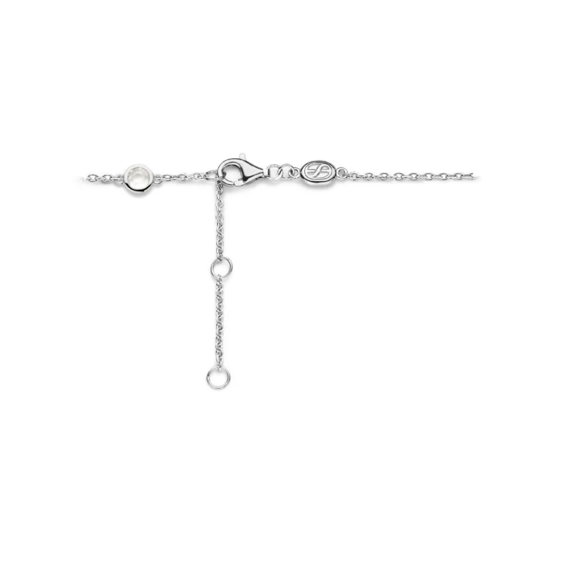 Ti Sento Bracelet - 23033ZI Argent Rhodié Et Maillons Torsadés | Femme Bracelet