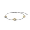 Ti Sento Bracelet - 2925ZY Argent Bicolore Et Anneaux Entrelacés | Femme Bracelet