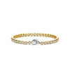 Ti Sento Bracelet - 2842ZY Argent Doré Maille Tennis | Femme Bracelet