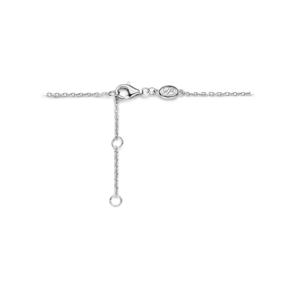 Ti Sento Bracelet - 23032ZY Argent Doré Liens Et Pavage | Femme Bracelet