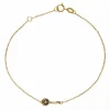Vertigo Bracelet OPEN ME-OR JAUNE - Bracelet Acier Diamant Jaune Femme | Femme Bracelet