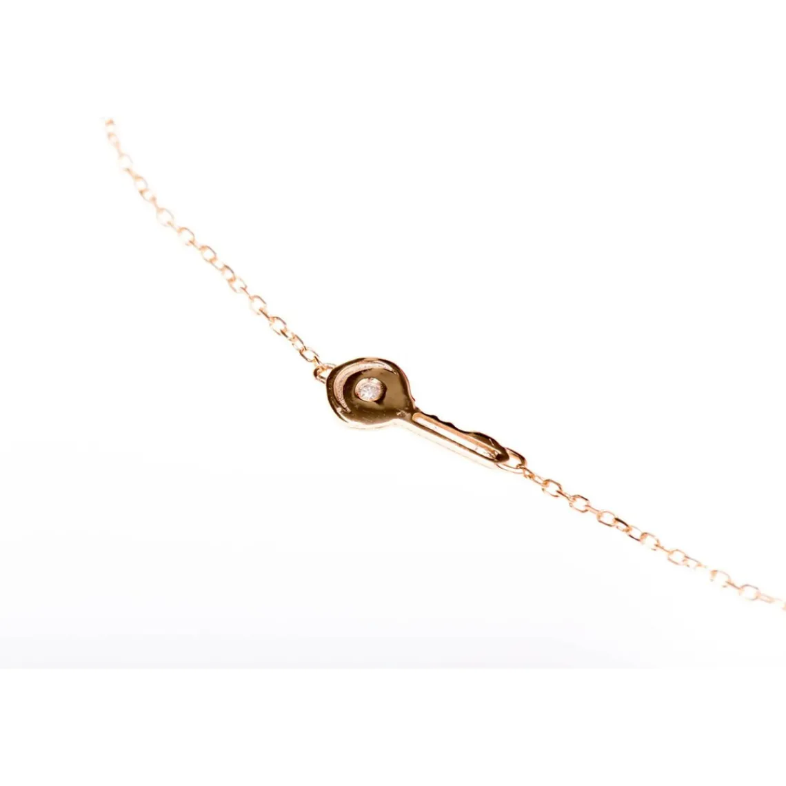 Vertigo Bracelet OPEN ME-OR ROSE - Bracelet Acier Diamant Rose Femme | Femme Bracelet