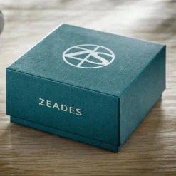 Zeades Bracelet Cabestan Noir - Bracelet Acier Cuir Noir Homme | Homme Bracelet