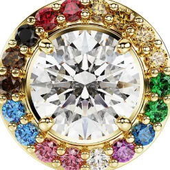Swarovski Bijoux Broche type pin's Swarovski Capsule Pride Tack P Tack - 5685576 multicolore,doré | Femme Boucles D'Oreilles