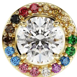 Swarovski Bijoux Broche type pin's Swarovski Capsule Pride Tack P Tack - 5685576 multicolore,doré | Femme Boucles D'Oreilles