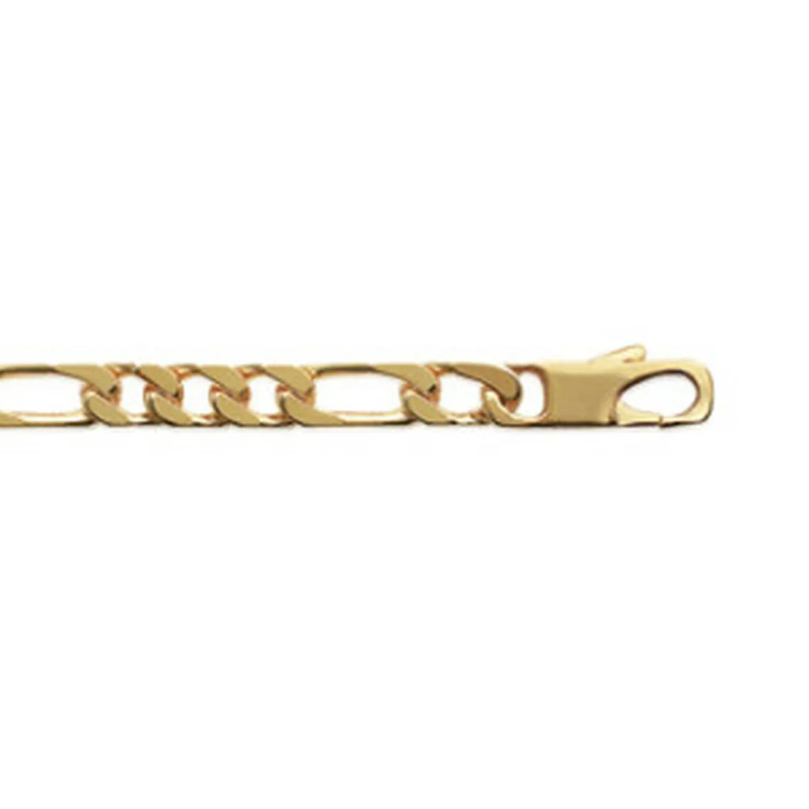 Maison de la Bijouterie Chaine figaro 1-3 plaqué or homme Y33Y00YZ | Homme Bracelet