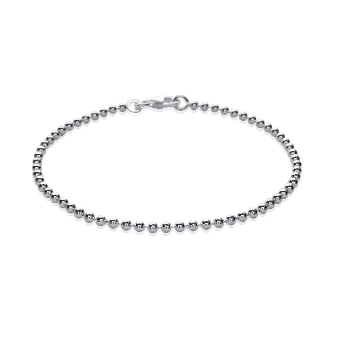 Maison de la Bijouterie Chaine boule argent 2,2mm V60YY0ZV | Femme Bracelet