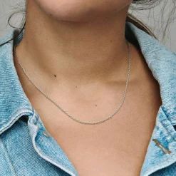 Pandora Chaîne Moments à Maille Forçat | Femme Collier Et Pendentif