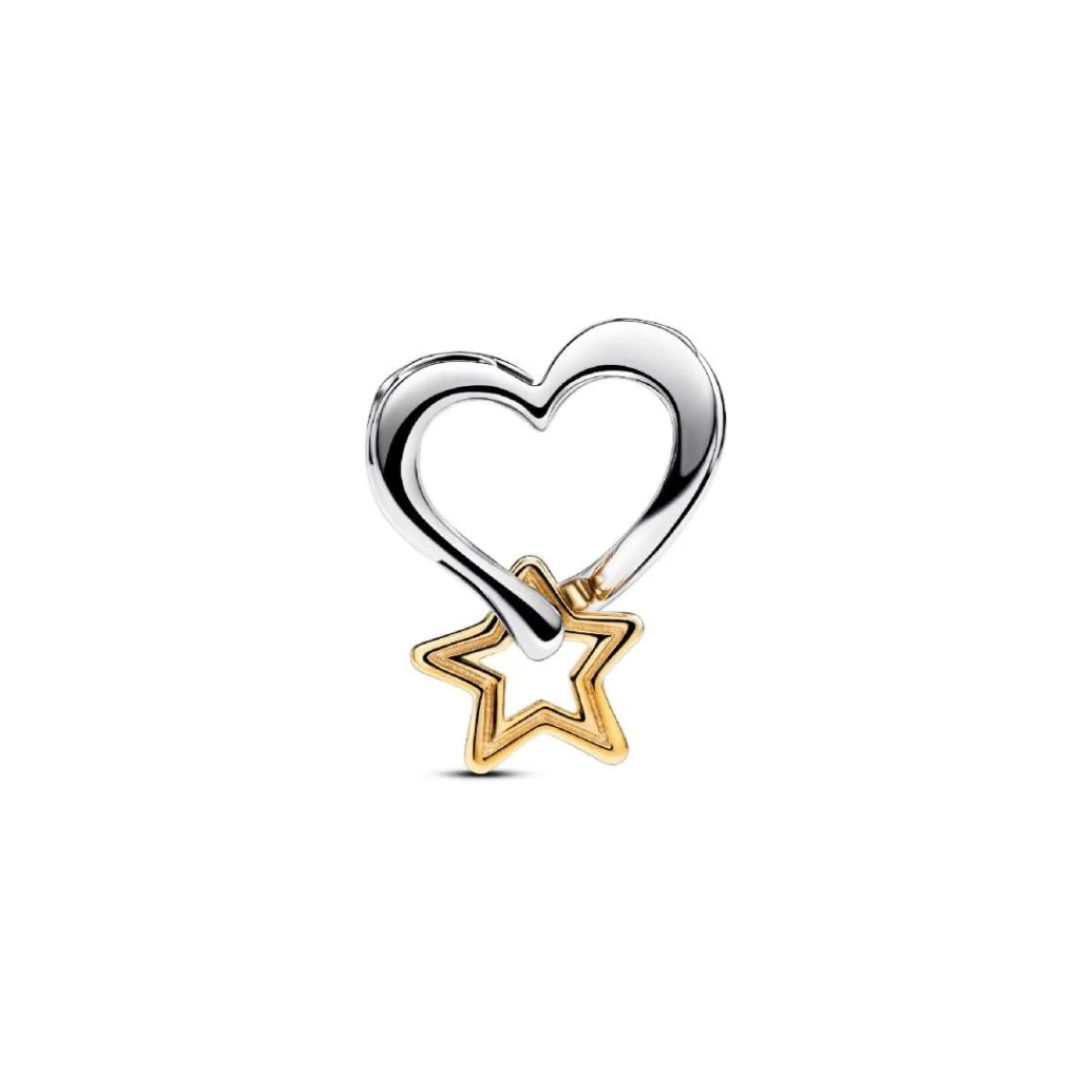 Pandora Charm Bonne Étoile et Cœur | Femme Charms
