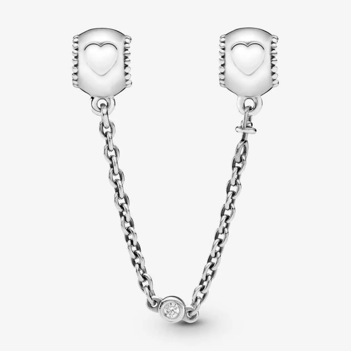 Pandora Charm Clip Chaîne de Confort Moments Cœurs En Relief | Femme Charms