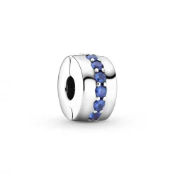 Pandora Charm Clip Éclat Bleu Colours | Femme Charms
