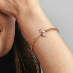 Pandora Charm Clip Espaceur Marguerite Rose Garden | Femme Charms