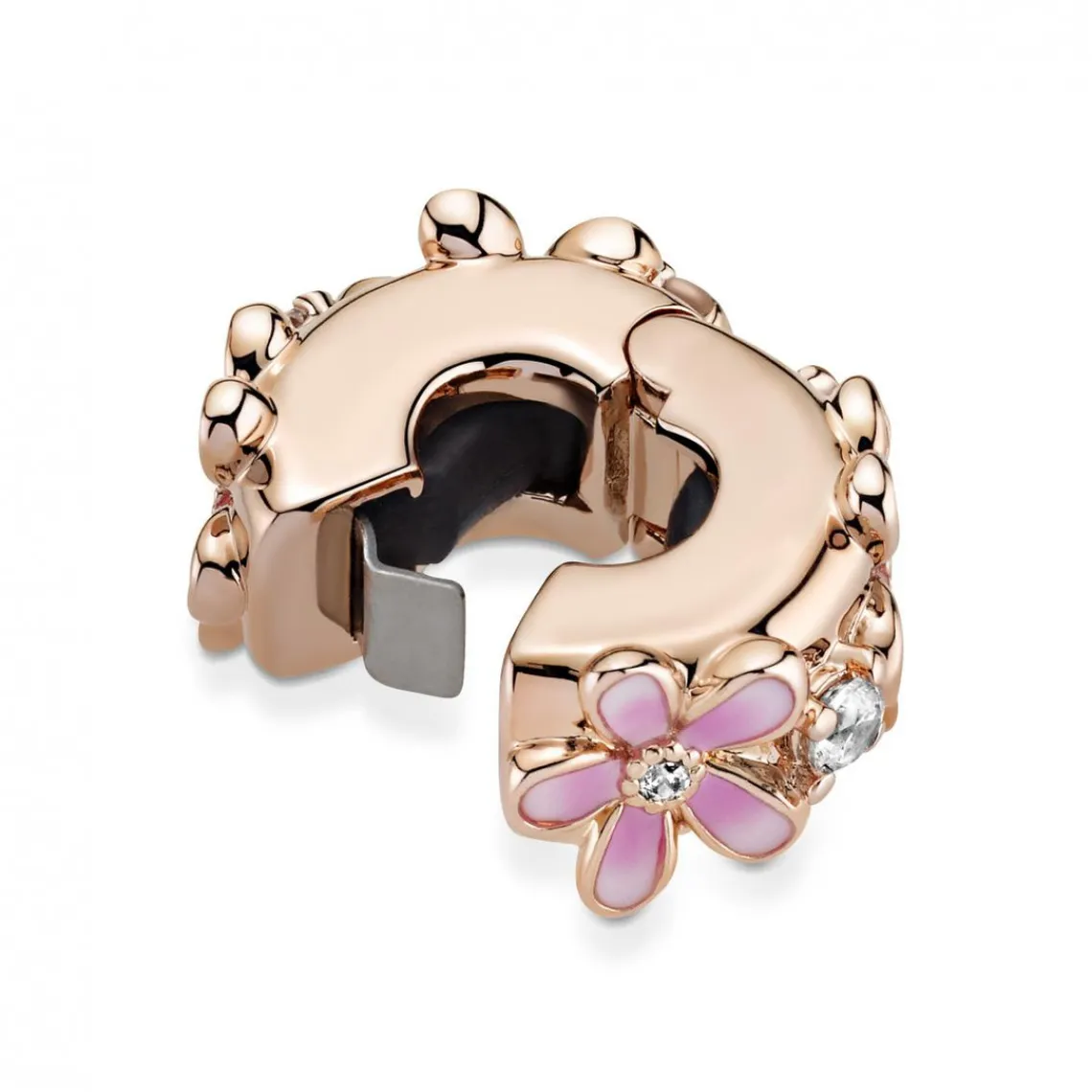 Pandora Charm Clip Espaceur Marguerite Rose Garden | Femme Charms