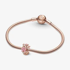 Pandora Charm Clip Espaceur Marguerite Rose Garden | Femme Charms