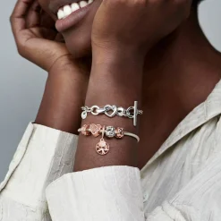 Pandora Charm Clip Moments Couronne de Cœurs | Femme Charms