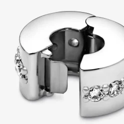 Pandora Charm Clip Moments Rangée Scintillante Incolore | Femme Charms