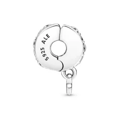 Pandora Charm Clip Pavé Moments - Ma Famille pour Toujours | Femme Charms