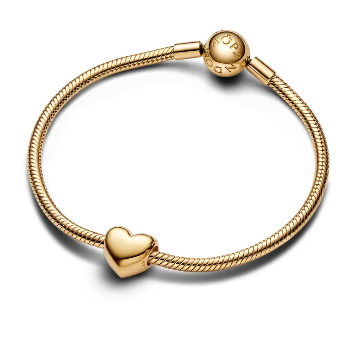 Pandora Charm Cœur Gravable Be Love Doré | Femme Charms