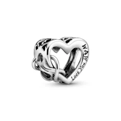 Pandora Charm Cœur Infinity Love You Mum Fête des mères | Femme Charms