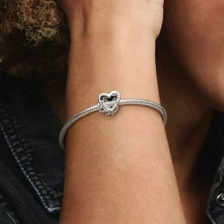 Pandora Charm Cœur Infinity Love You Mum Fête des mères | Femme Charms