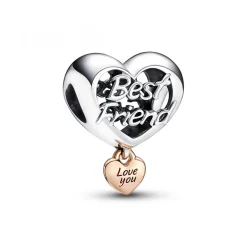 Pandora Charm Cœur Love You Best Friend | Femme Charms