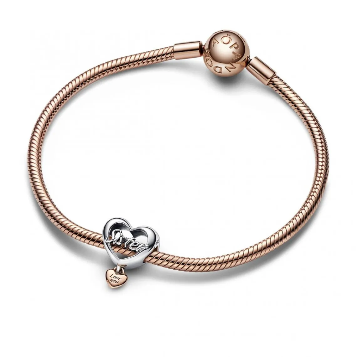 Pandora Charm Cœur Love You Sister | Femme Charms
