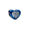 Pandora Charm Cœur Rotatif Bleu | Femme Charms