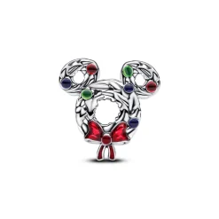 Pandora Charm Disney Couronne de Noël Mickey | Femme Charms