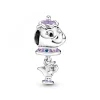 Pandora Charm Disney x Madame Samovar et Zip de la Belle et la Bête | Femme Charms
