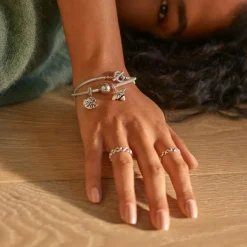 Pandora Charm Double Pendant Cœur Arbre de vie Bicolore People | Femme Charms