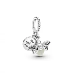 Pandora Charm Double Pendant Luciole Phosphorescente Passions | Femme Charms