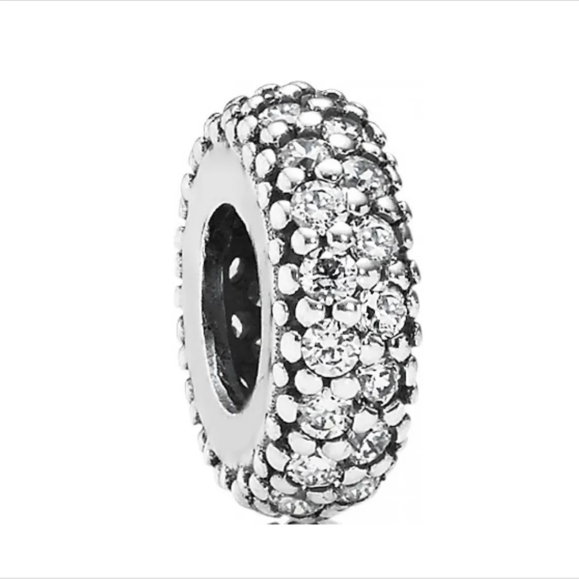 Pandora Charm Espaceur Moments Scintillant Transparent | Femme Charms