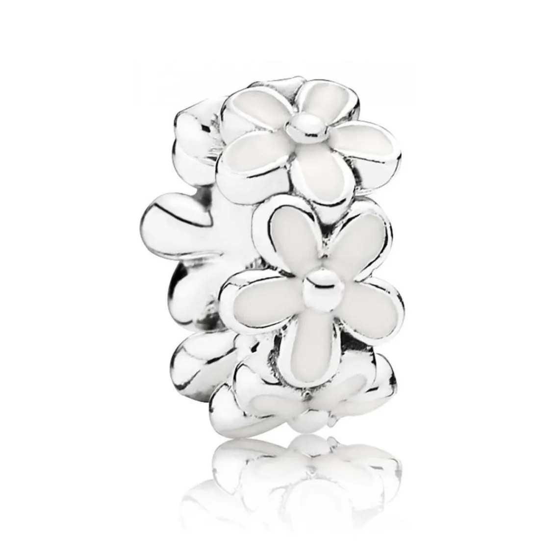 Pandora Charm Espaceur Moments Marguerite Blanche | Femme Charms