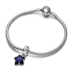 Pandora Charm Femme Pendant Murano Étoile Céleste et Galaxie Moments | Femme Charms