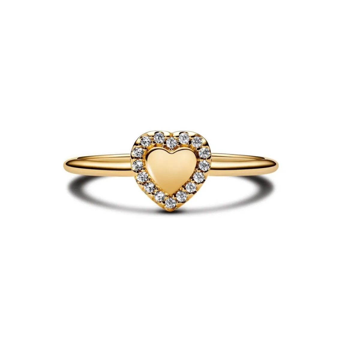Pandora Charm Halo Cœur Gravable | Femme Bague