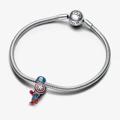 Pandora Charm Marvel Avengers Captain America | Femme Charms