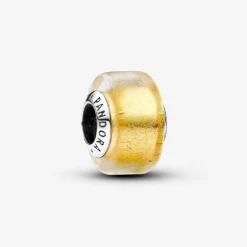 Pandora Charm Mini Murano Doré | Femme Charms