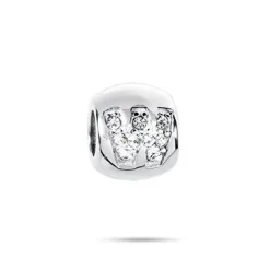 Morellato Bijoux Charm Morellato SCZM1 - Charm Lettre W | Femme Charms
