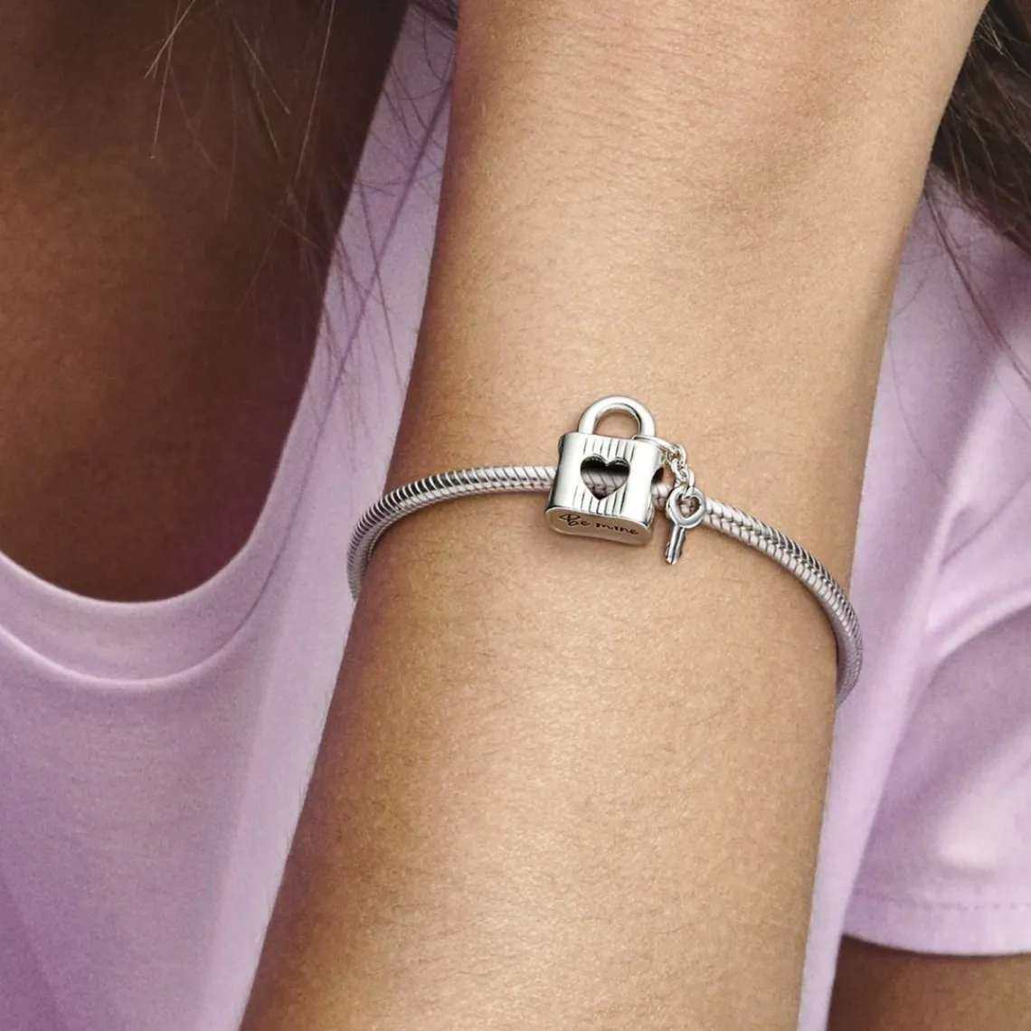 Pandora Charm Moments Cadenas & Clé Cœur | Femme Charms