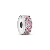 Pandora Charm Moments Clip Pavé Rose | Femme Charms