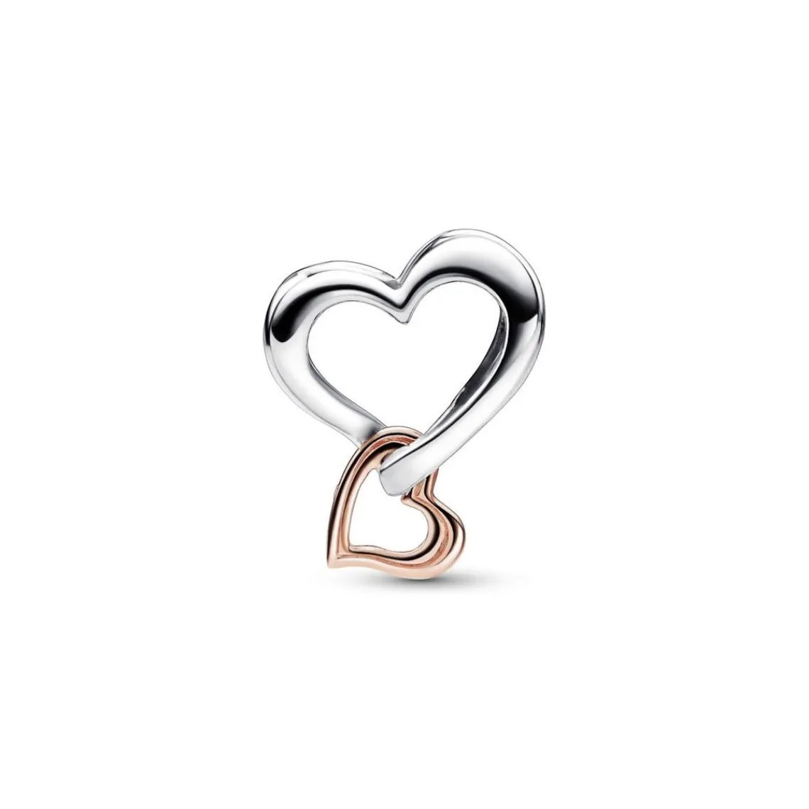 Pandora Charm Moments - Cœur de l’Infini Ajouré Bimatière | Femme Charms