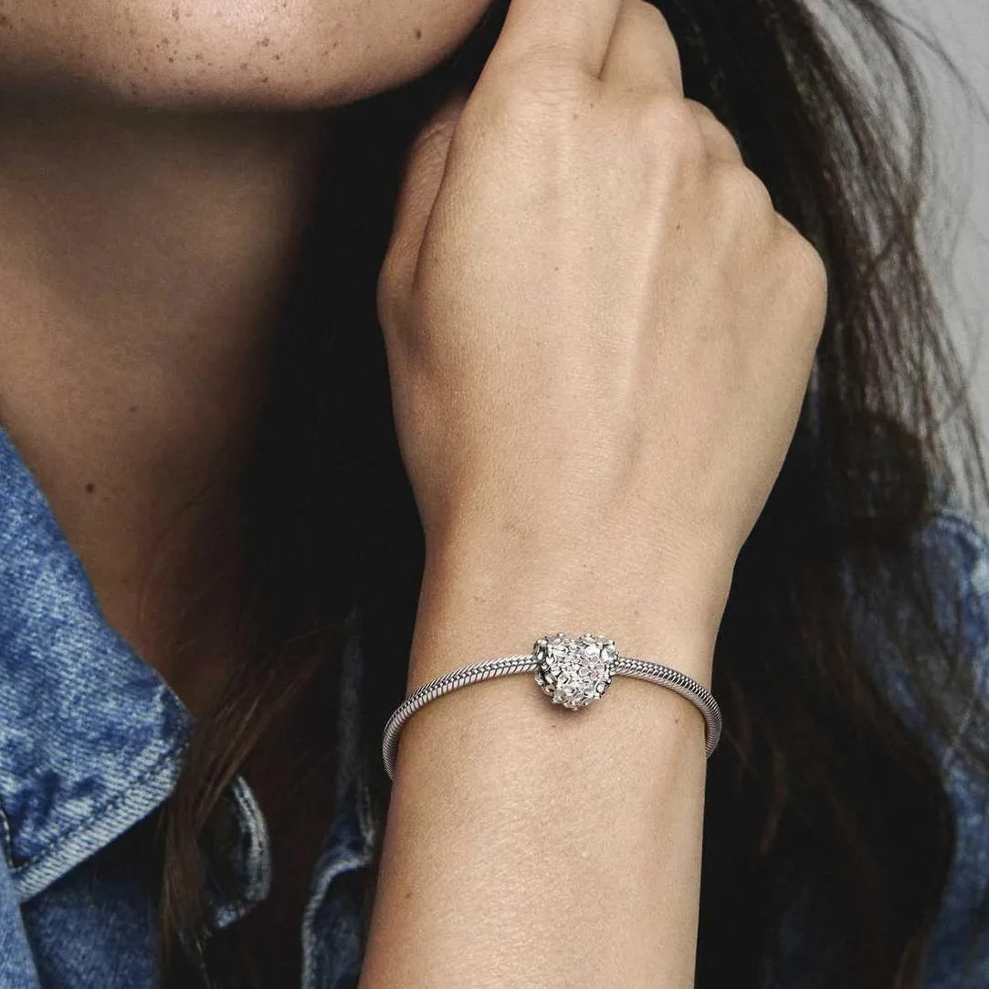 Pandora Charm Moments - Cœur Mum Marguerites | Femme Charms