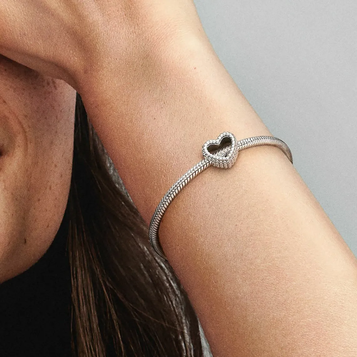 Pandora Charm Moments Cœur Ouvert Perlé | Femme Charms