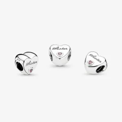 Pandora Charm Moments Cœur Sœur | Femme Charms