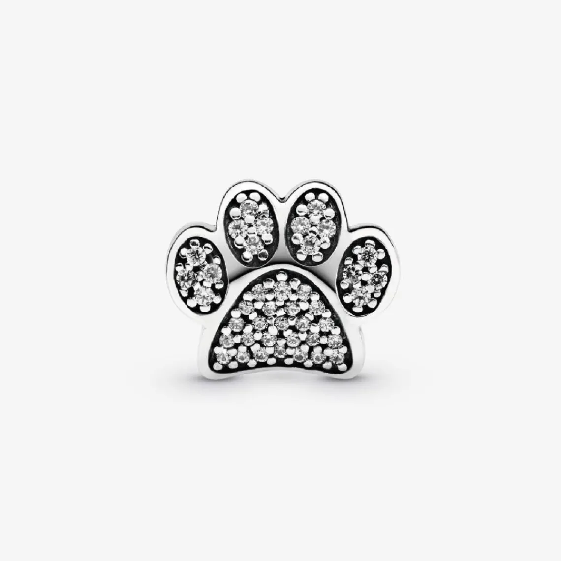Pandora Charm Moments empreinte de patte scintillante | Femme Charms