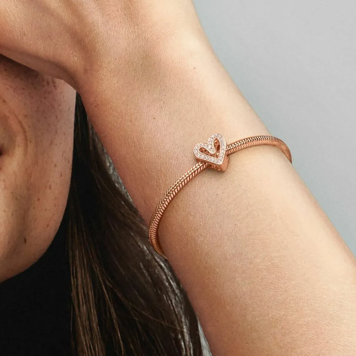 Pandora Charm Moments Esquisse de Cœur Scintillant | Femme Charms