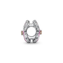 Pandora Charm Moments floral rose & strass scintillant | Femme Charms
