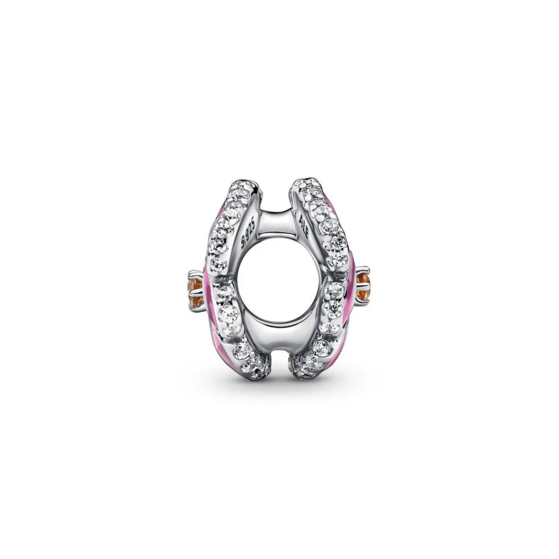 Pandora Charm Moments floral rose & strass scintillant | Femme Charms